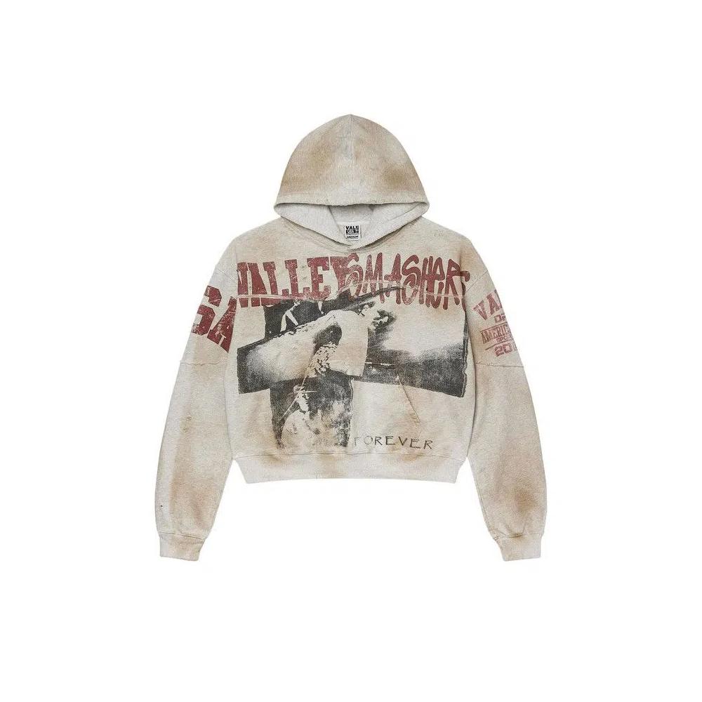 Топы Vale Forever Smasher Pullover 'Тан/Красный' 1