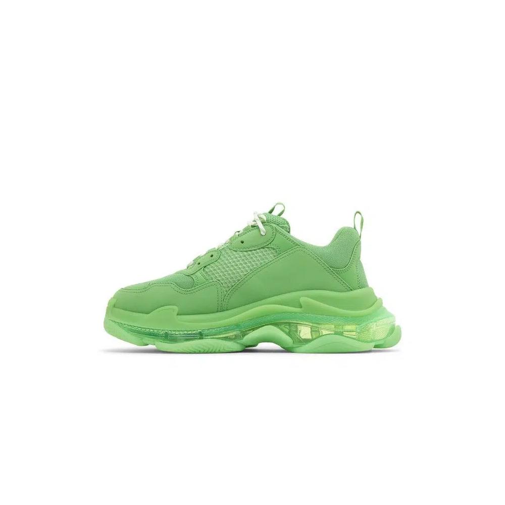 Кроссовки Balenciaga Triple S Sneaker 'Clear Sole - Green' 3