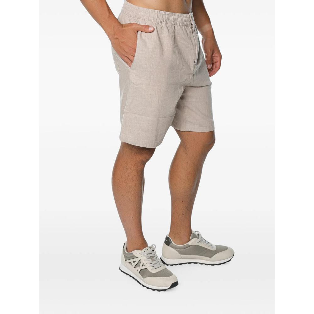 linen-blend shorts 3