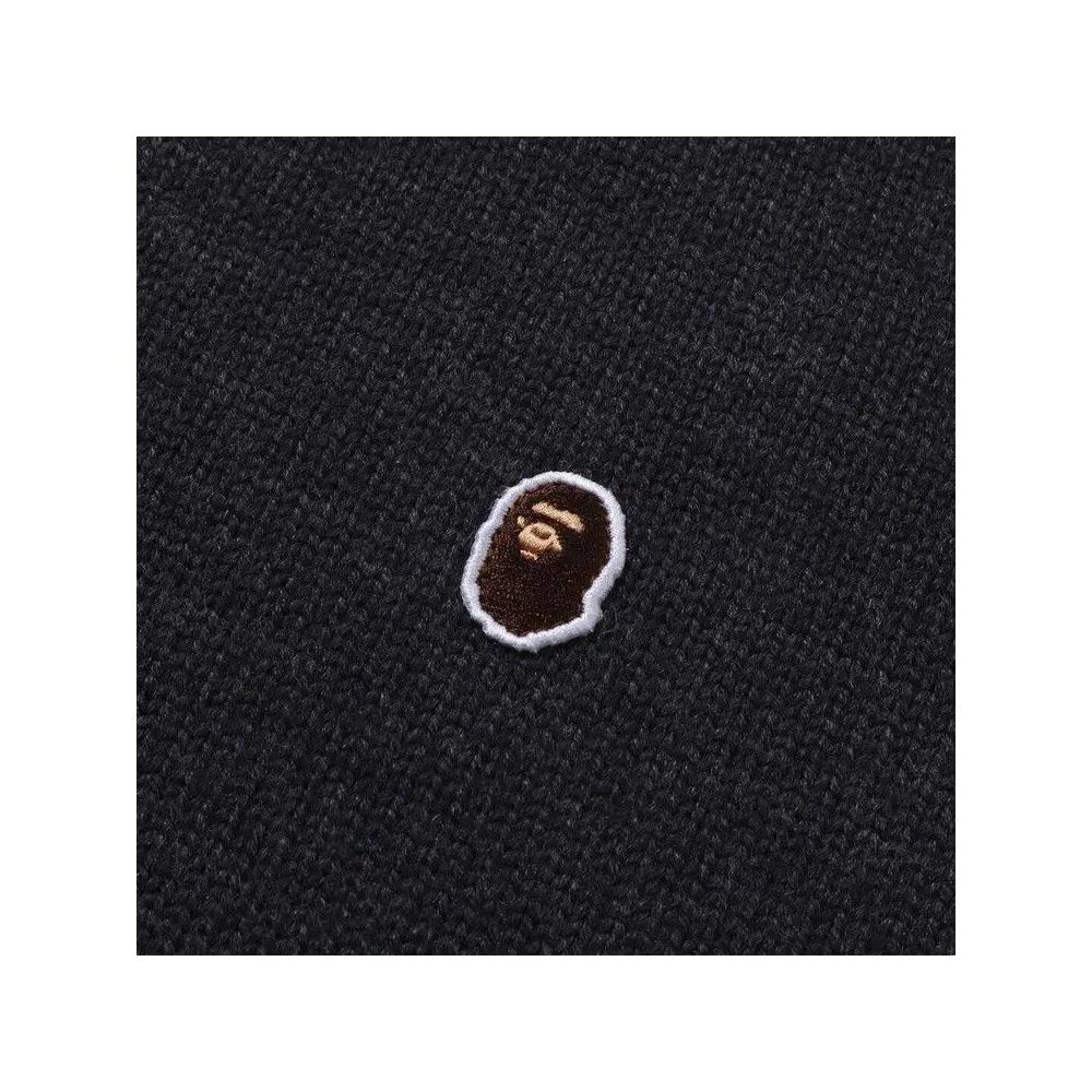 Свитера BAPE One Point Relaxed Fit Sweater 'Charcoal' 3