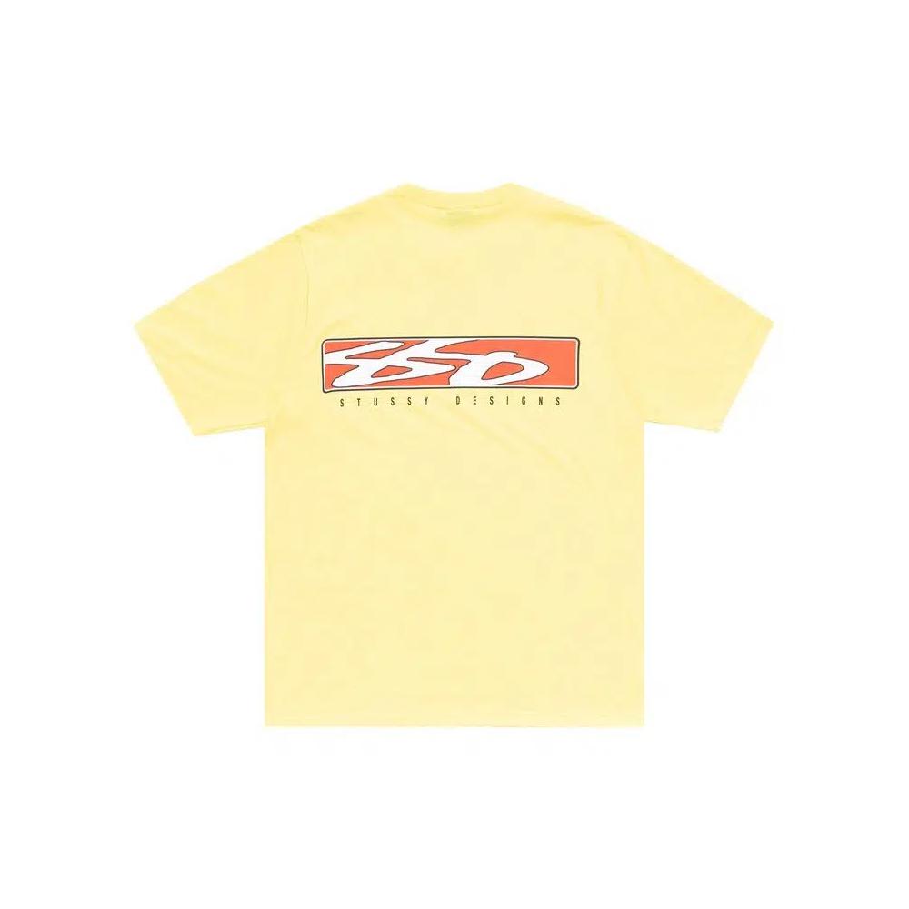 Футболки с коротким рукавом Stussy S Box Tee 'Lemon' 2