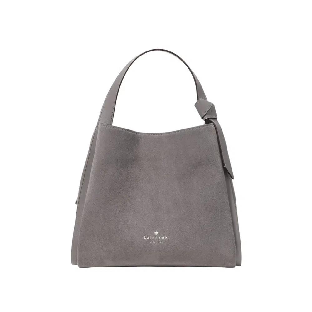 Knott Suede Convertible Carryall - Заячий серый 1