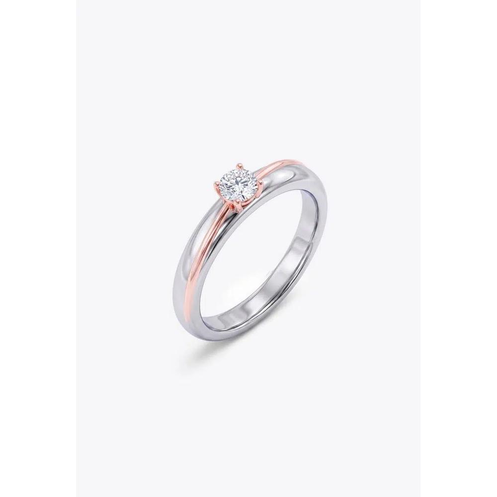 Пара колец Simple Love Dual Colour - Женские 2