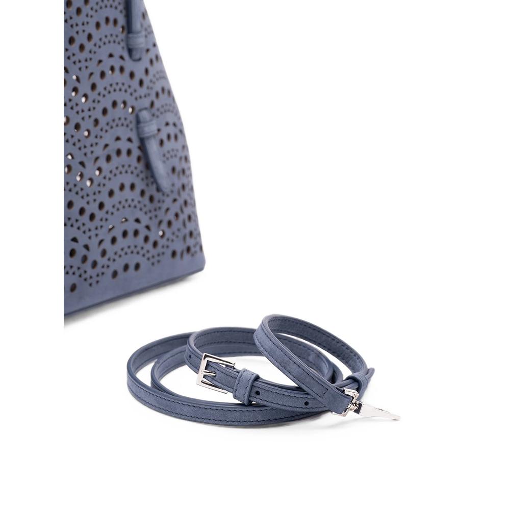 Mina 26 bag in perforated Vienne nubuck tote bag 4