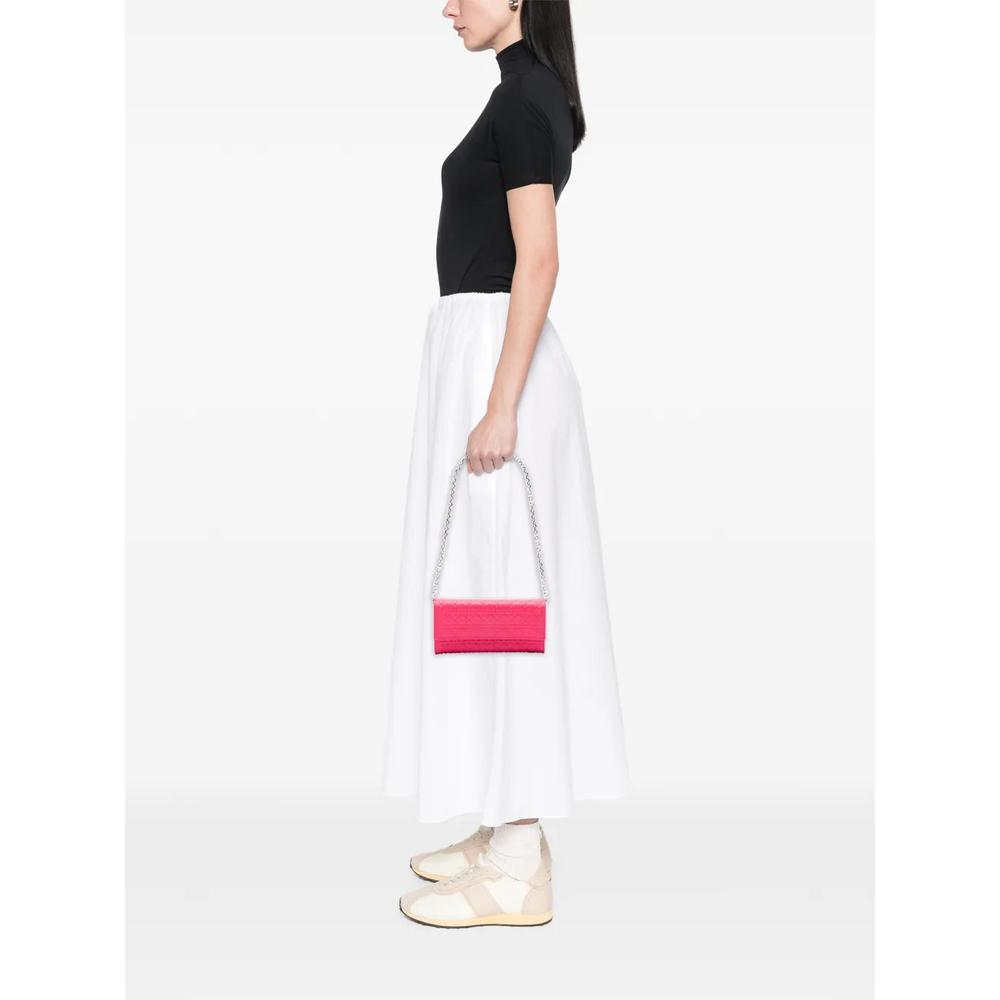 Сумка Bicolor Lambskin Cannage Lady Dior Wallet on Chain (2014 год) 2