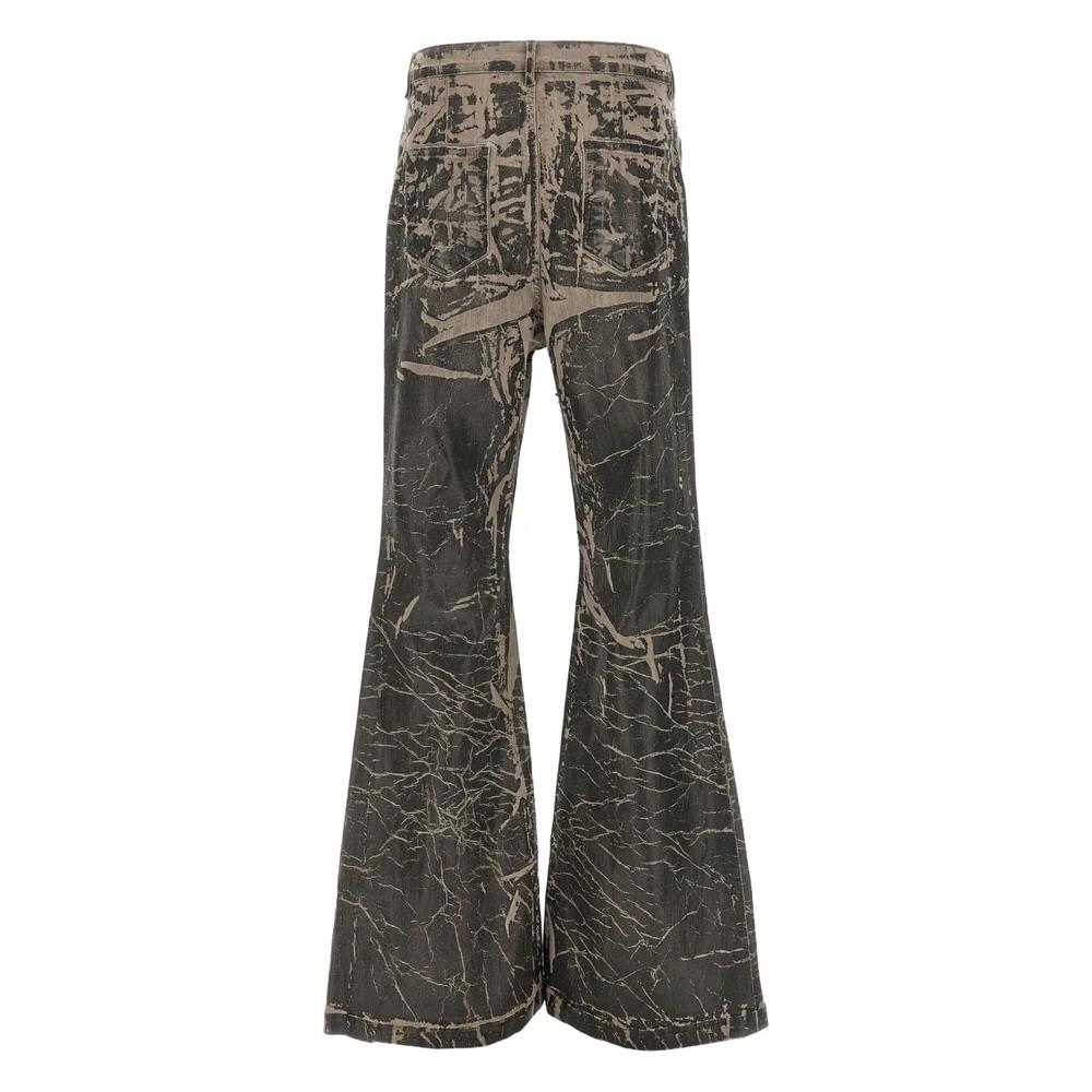 Джинсы bootcut на пуговицах 2