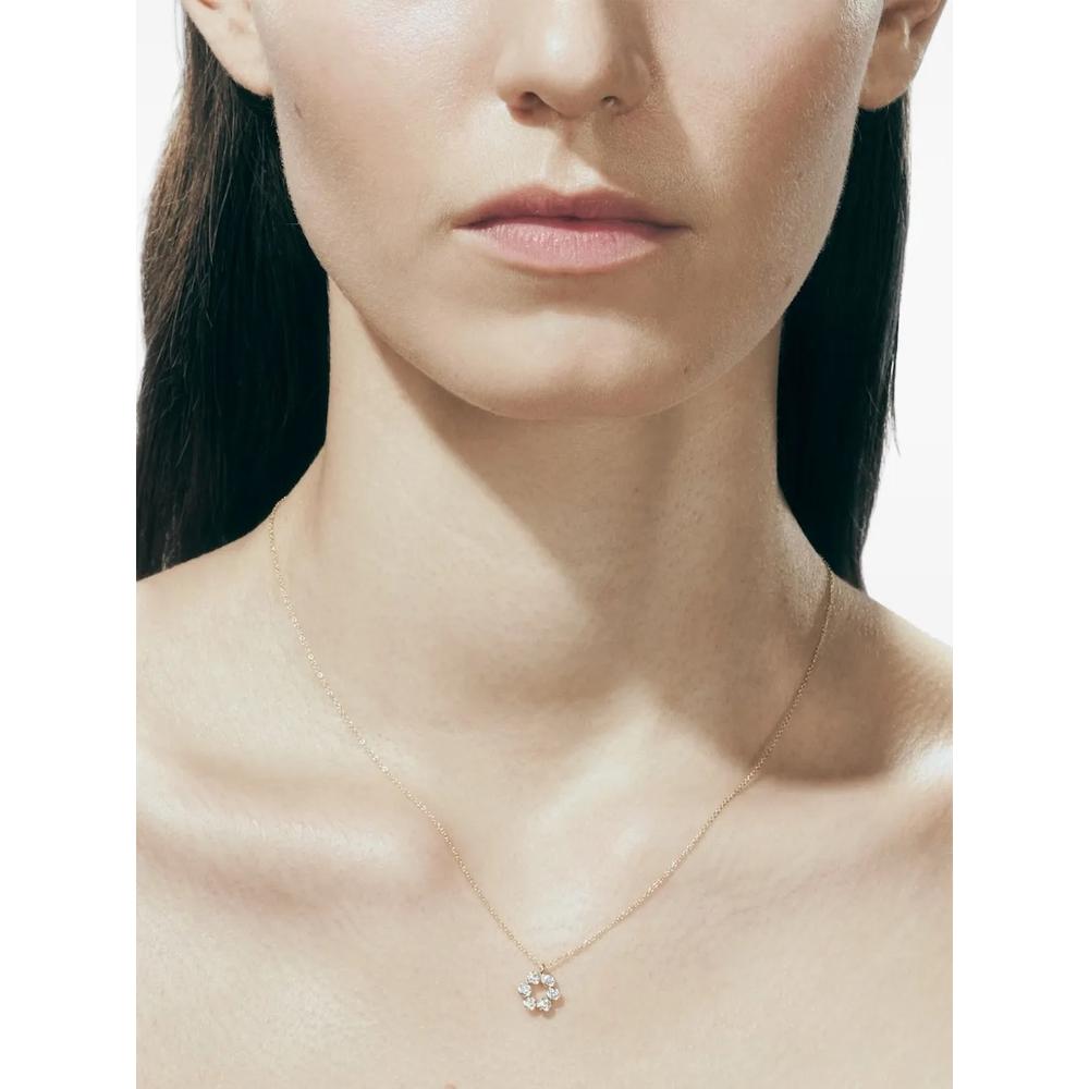 Колье Luna Diamant из желтого золота с бриллиантами 2