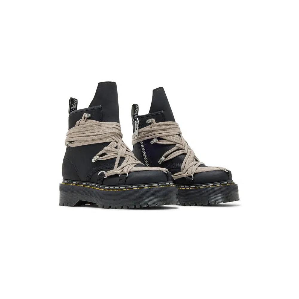 Ботинки Dr. Martens x Rick Owens Wmns DRKSHDW 1460 Quad Sole Megalace Boot 'Black' 8