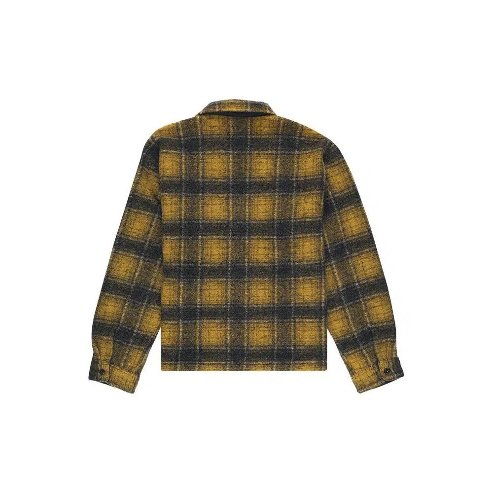 Куртки Stussy Wool Plaid Zip Shirt 'Желтый' 2