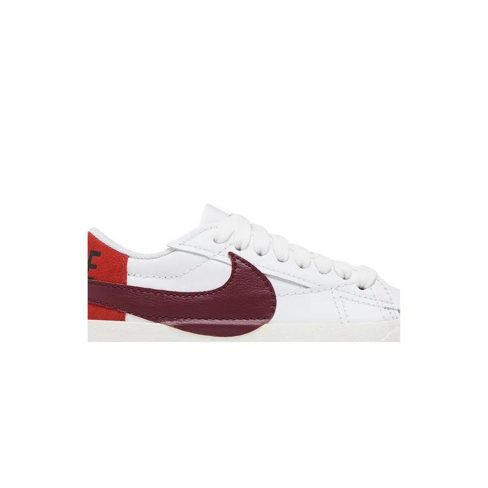 Кроссовки Nike Wmns Blazer Low '77 Jumbo 'White Dark Beetroot' 2