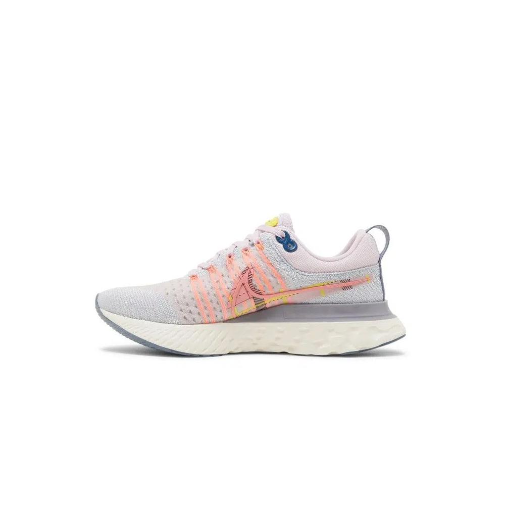 Кроссовки Nike Wmns React Infinity Run Flyknit 2 Premium 'Pink Foam Blue Tint' 3