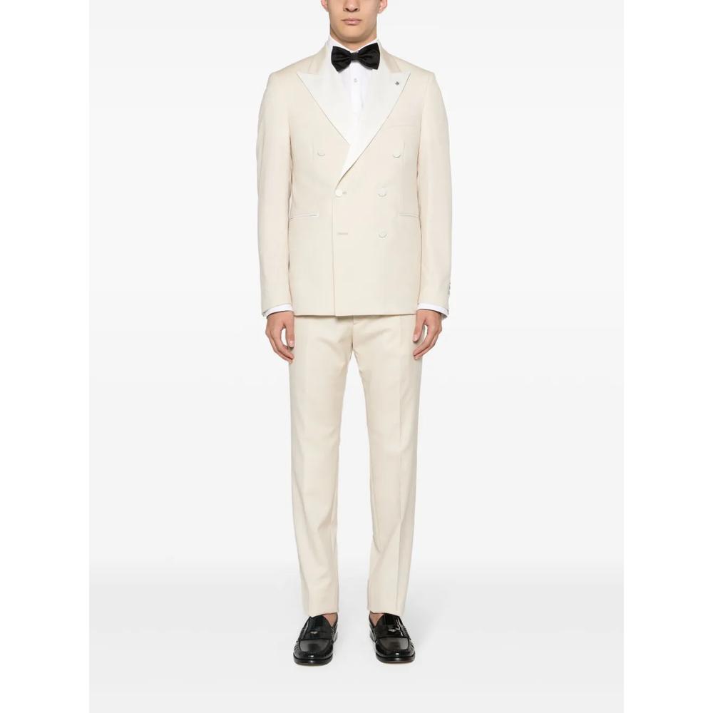 Двубортный пиджак с жаккардовым узором 2