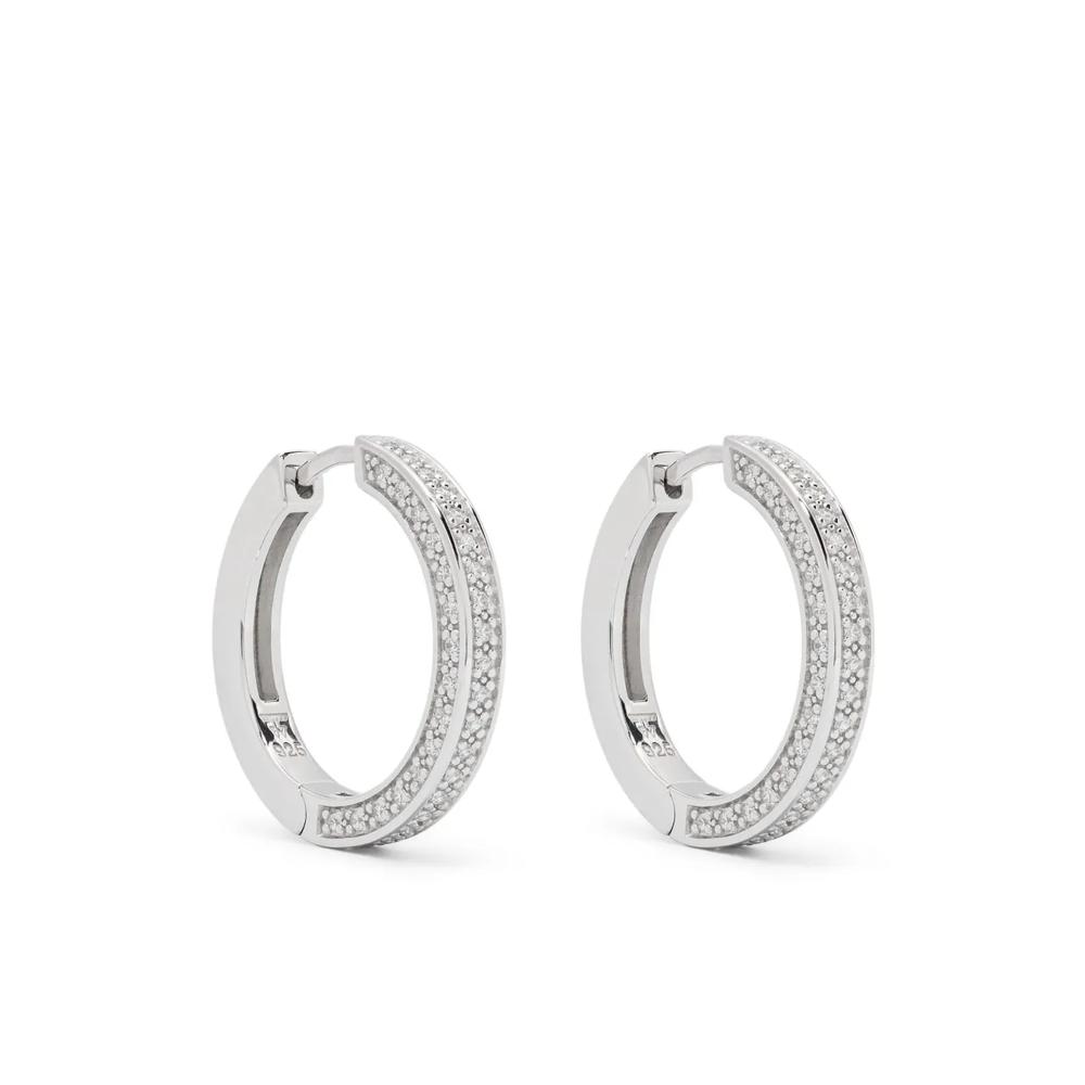 Nova medium hoop earrings 1