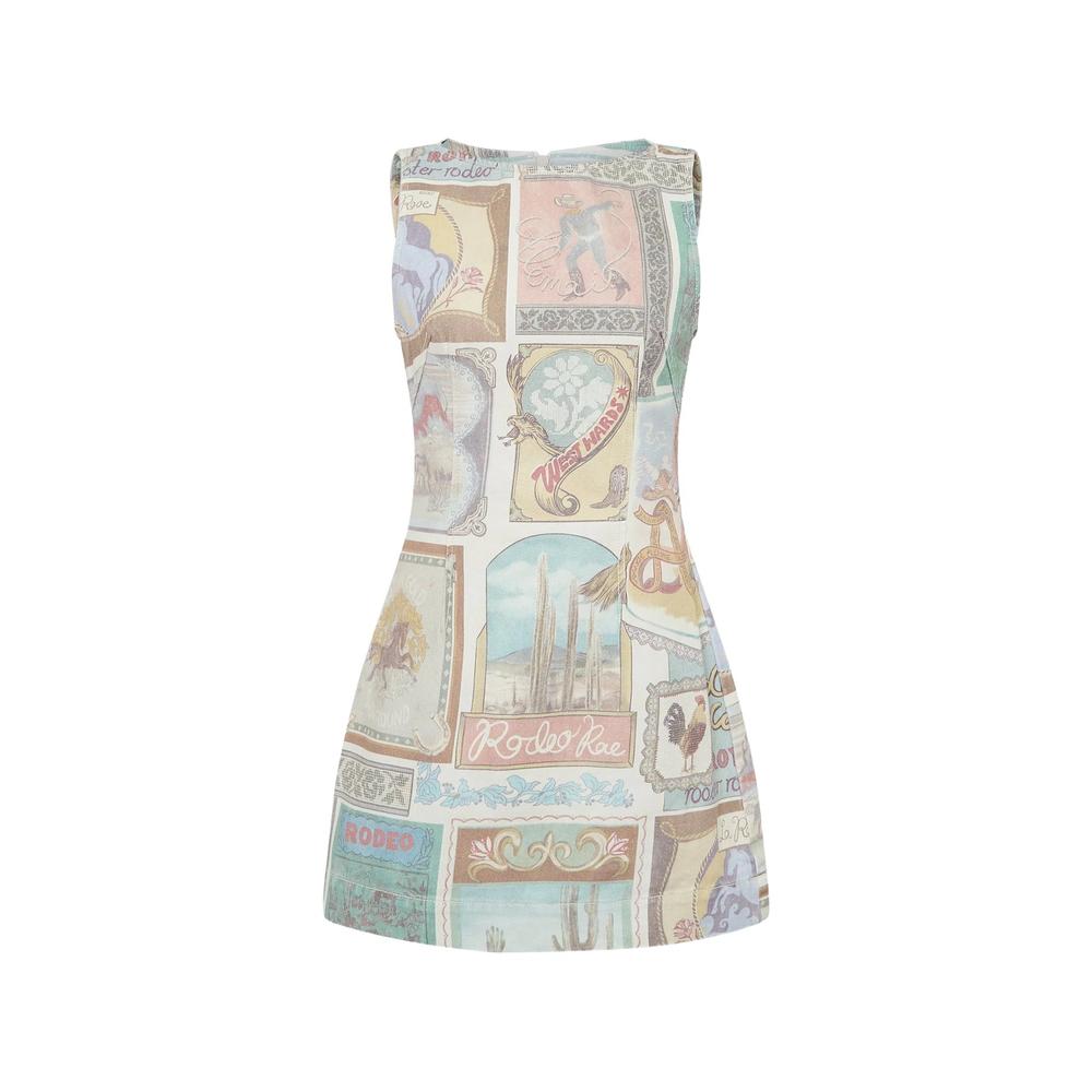 mini Andie graphic-print dress 1