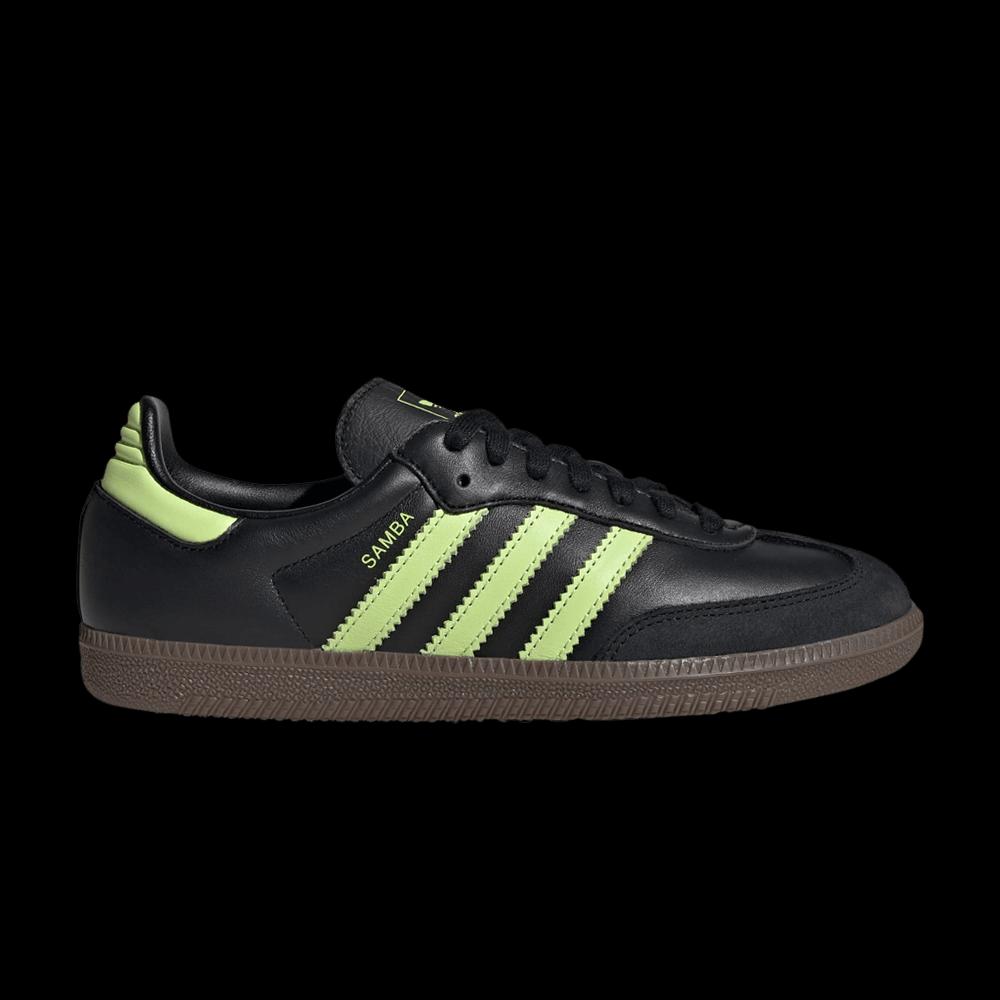 Кроссовки adidas Wmns Samba OG 'Black Pulse Lime Gum' 1
