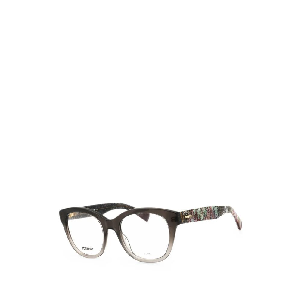 square-frame gradient-effect glasses 2