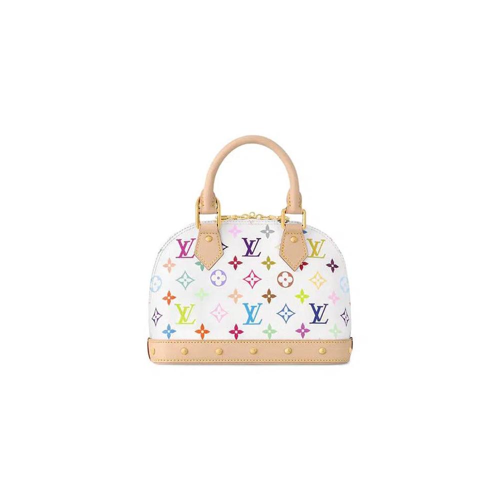 Сумки с ручками Louis Vuitton x Takashi Murakami Alma BB 'Multicolor/White Monogram Canvas' 2