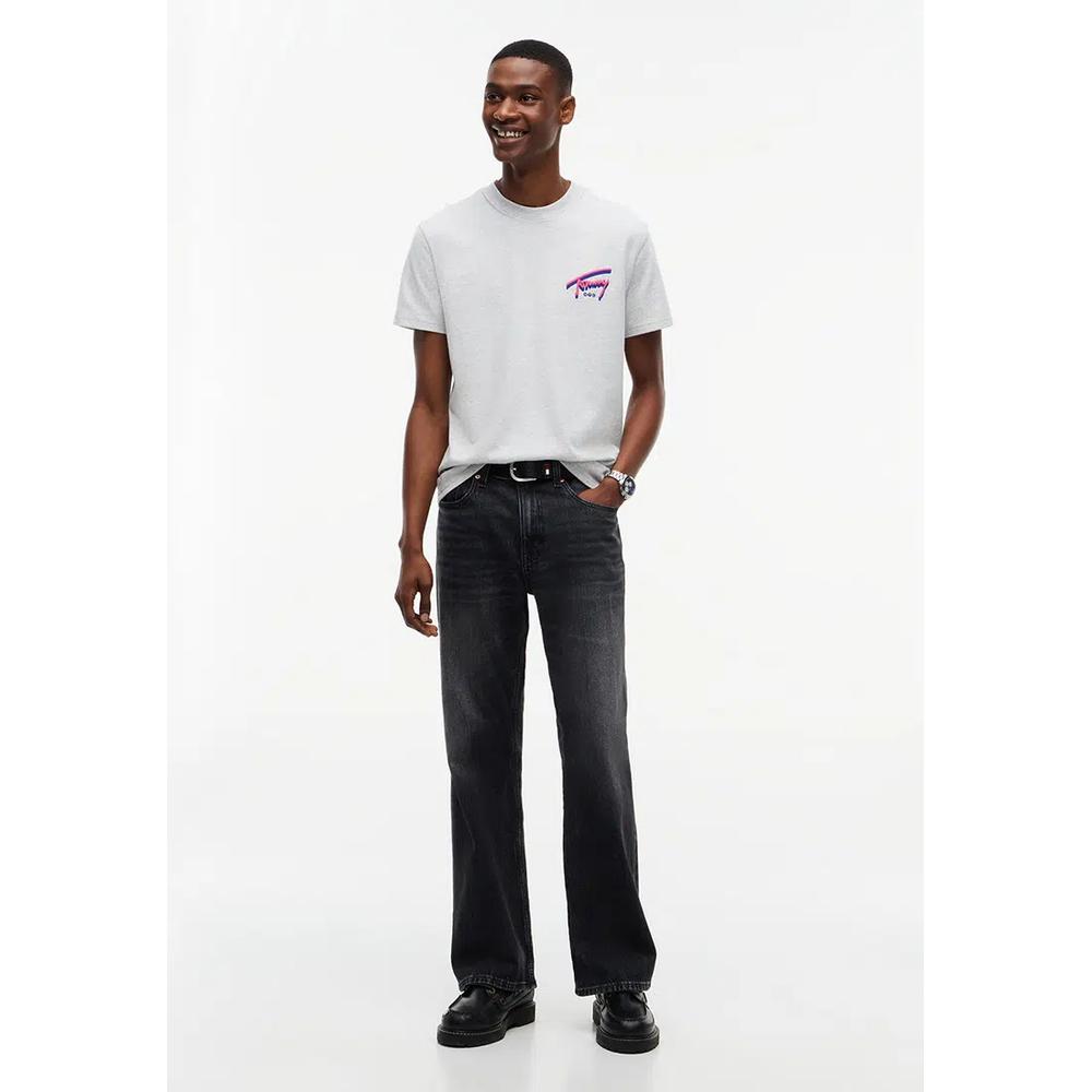 Футболка Signature Back Logo Jersey - Tommy Jeans 4
