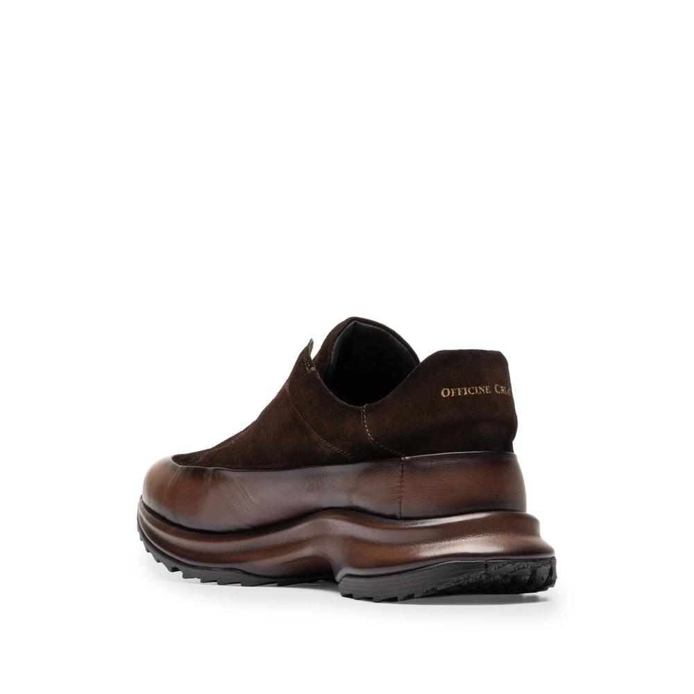 Zodiac 001 leather low top sneakers 3