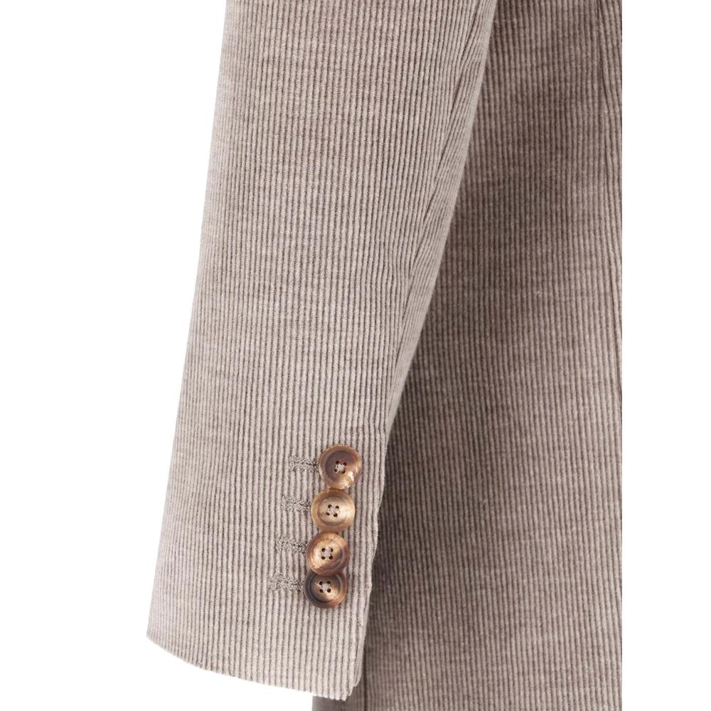 corduroy double-breasted blazer 4