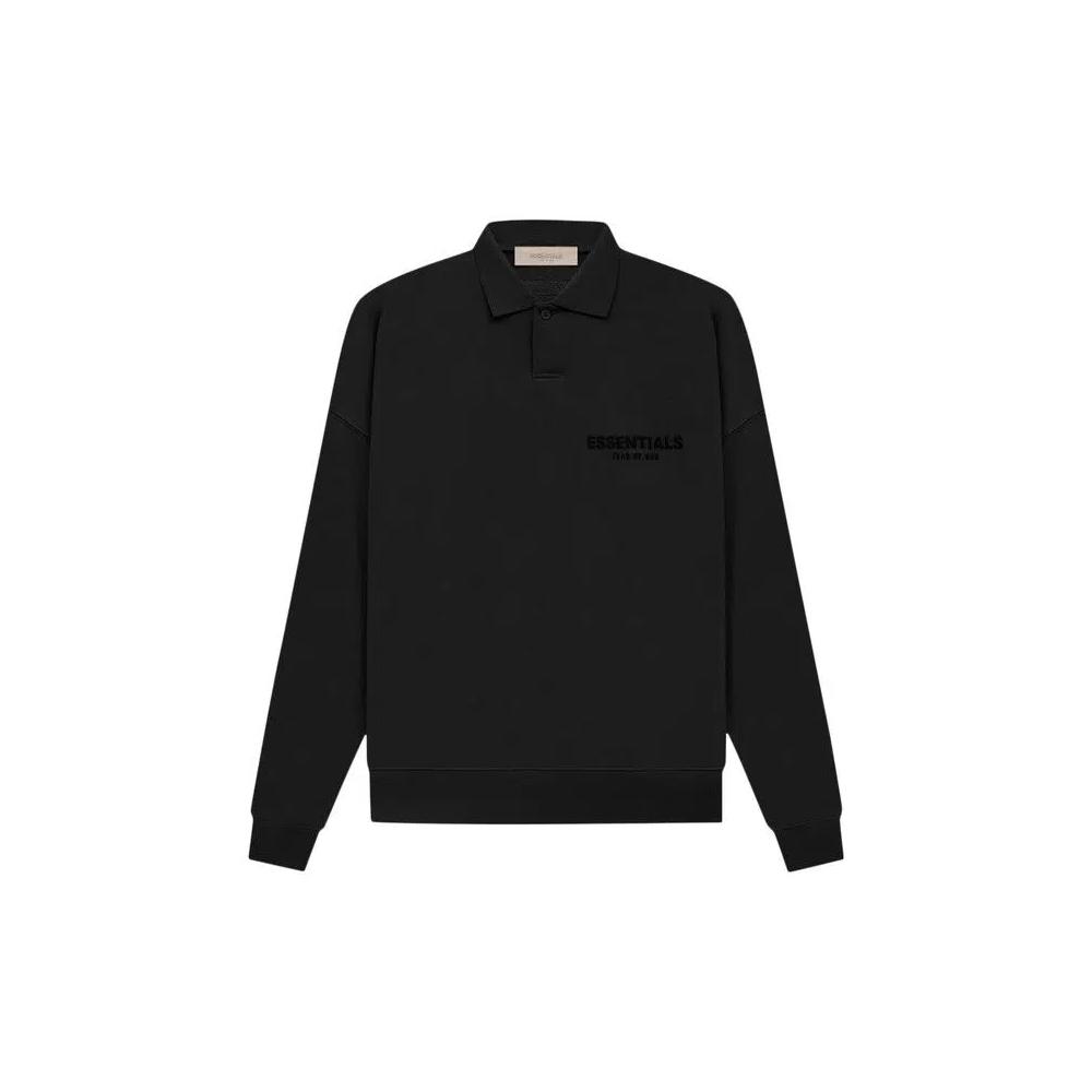Поло Fear of God Essentials Long-Sleeve Polo 'Stretch Limo' 1