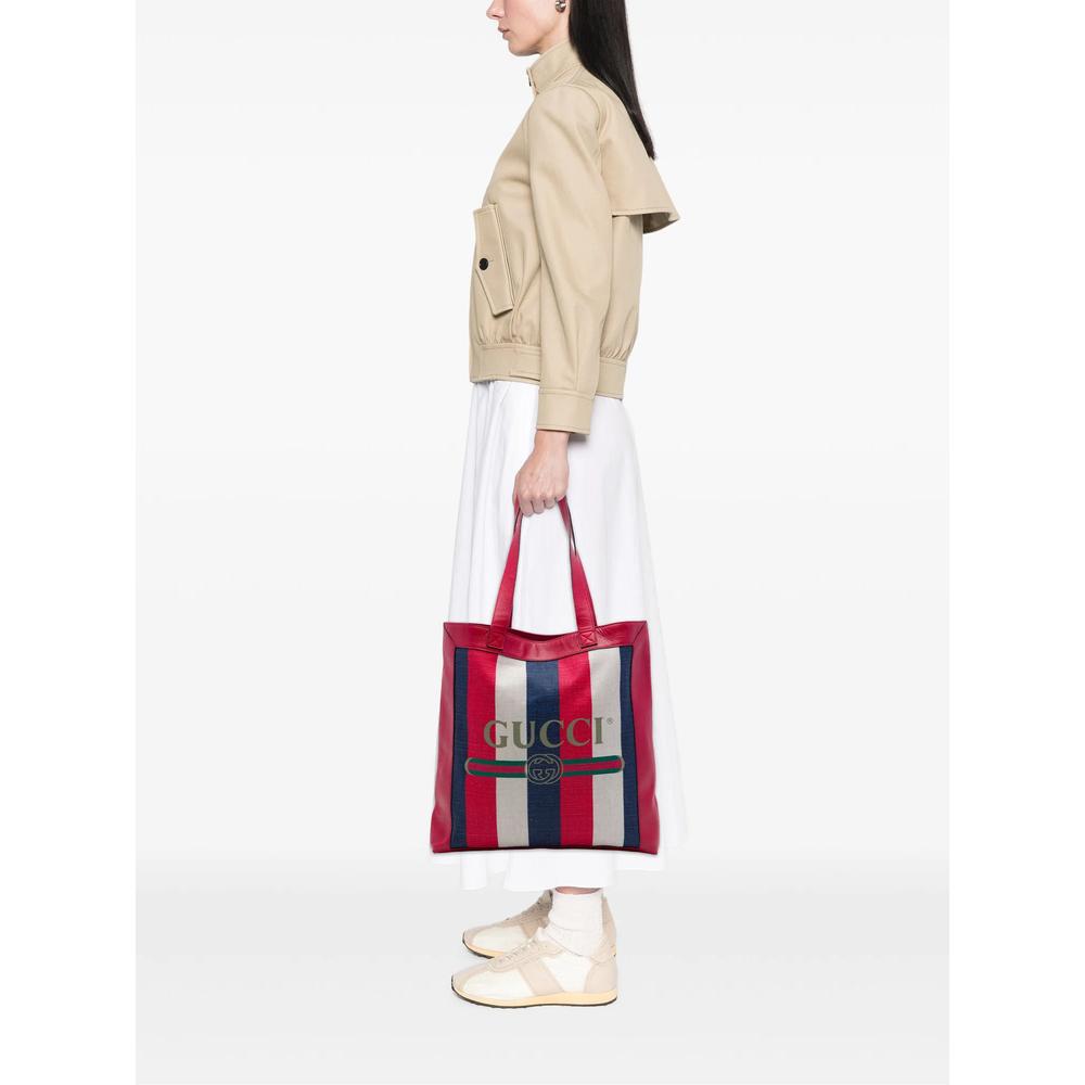 2016-2026 Canvas Baiadera Striped tote bag 2