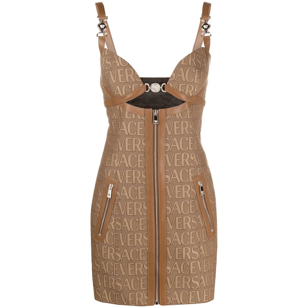 Юбка мини с узором Versace Allover 1