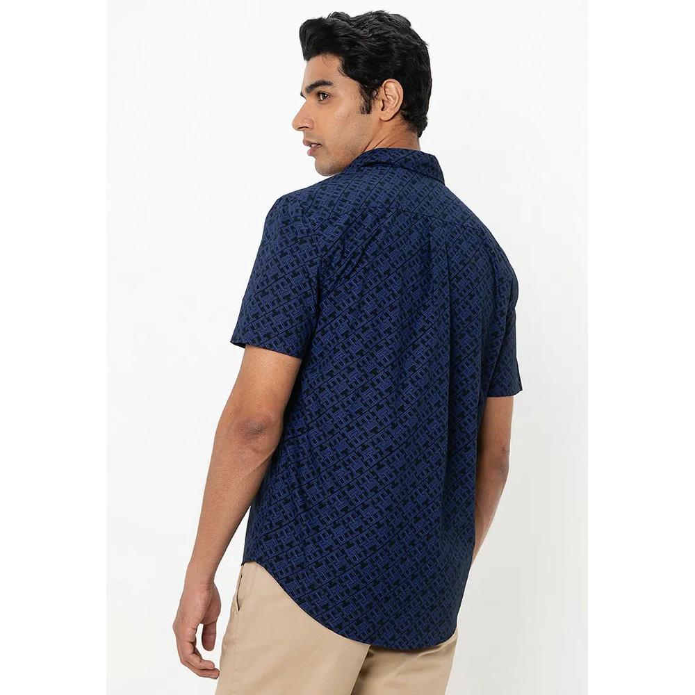 Рубашка Flex Poplin с монограммой - Tommy Mainline 2