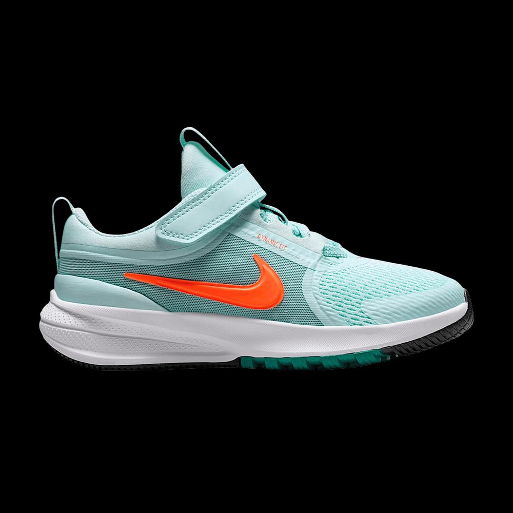 Кроссовки Nike Star Runner 5 PS 'Glacier Blue Energy Black Total Orange' 1