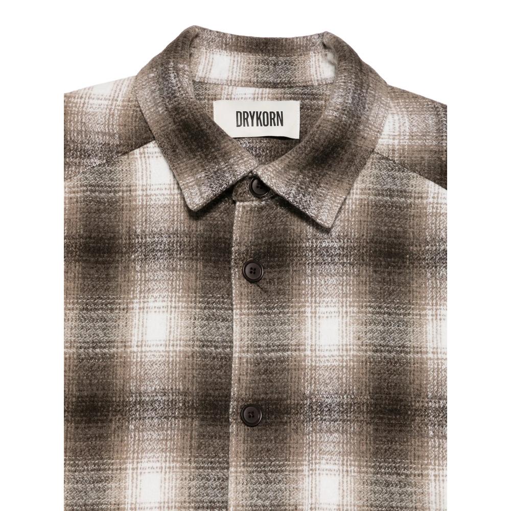 check-pattern button-up jacket 3