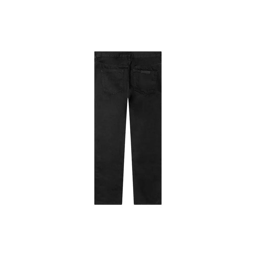 Джинсы Fear of God Essentials 5 Pocket Jean «Jet Black» 2