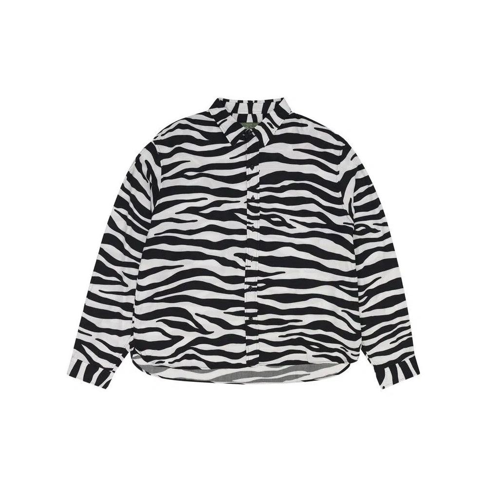 Рубашки Denim Tears Zebra Print Button Up 'Multicolor' 1