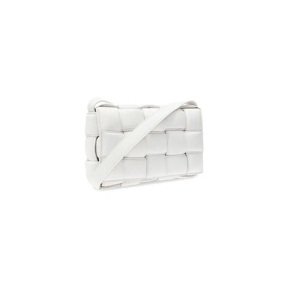 Сумки через плечо Bottega Veneta Padded Cassette Bag 'Chalk/Gold' 3