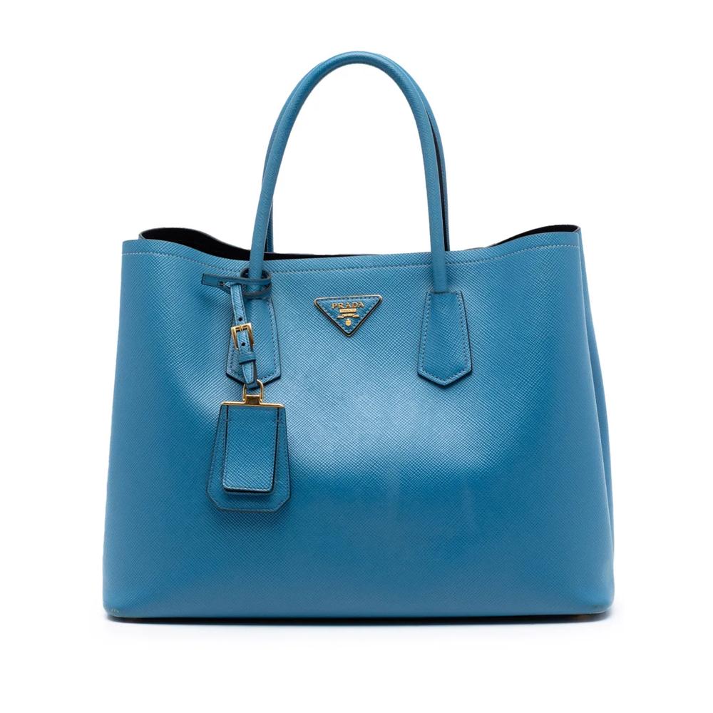 Большая сумка-сэтчел Saffiano Cuir Double (2010-2026 годы) 1