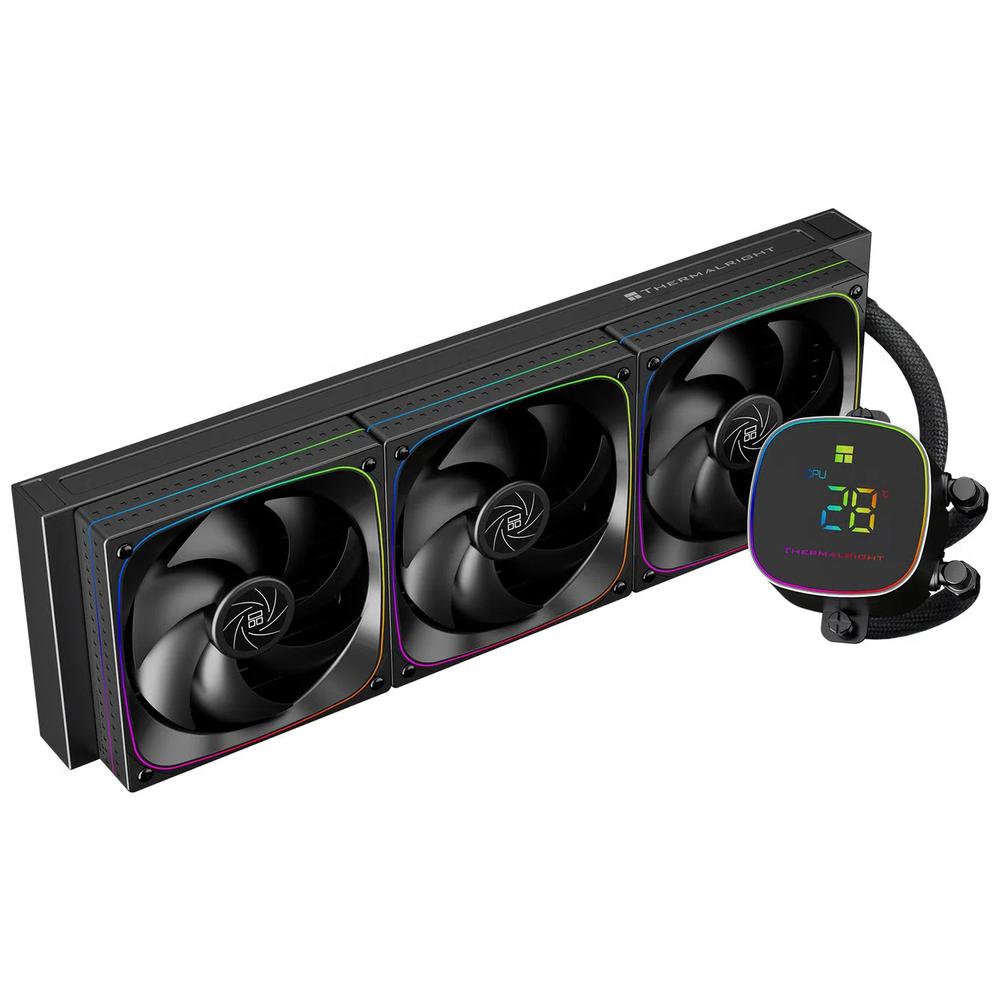ThermalRight Frozen Horizon 360 Digital ARGB BLACK 360mm водяное охлаждение - Black черный 1