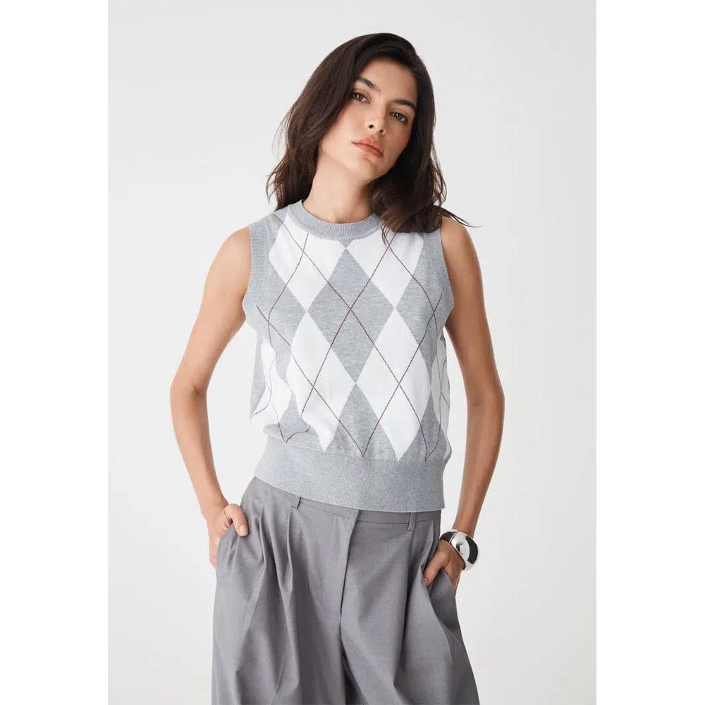 Вязаный жилет Jacinta Argyle 1