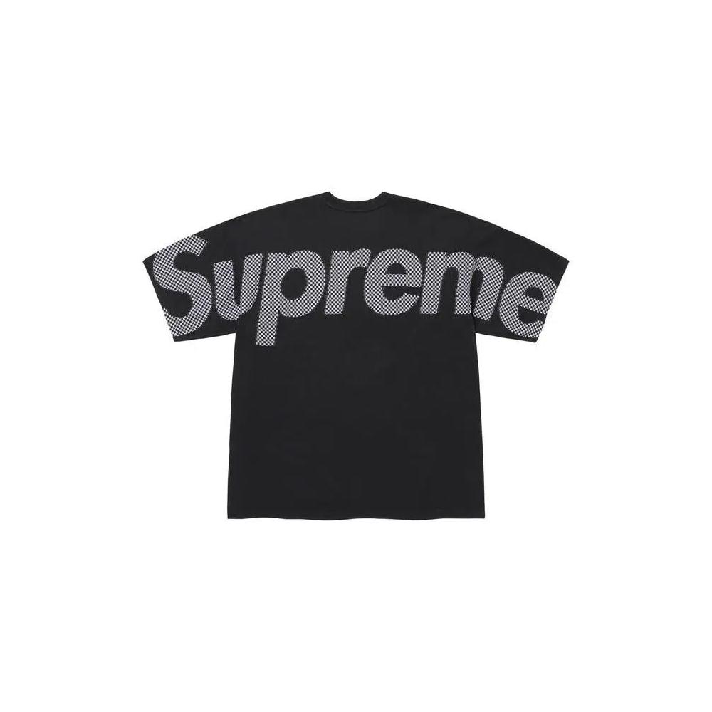 Рубашки и топы Supreme Checkerboard Intarsia Short-Sleeve Top 'Black' 1