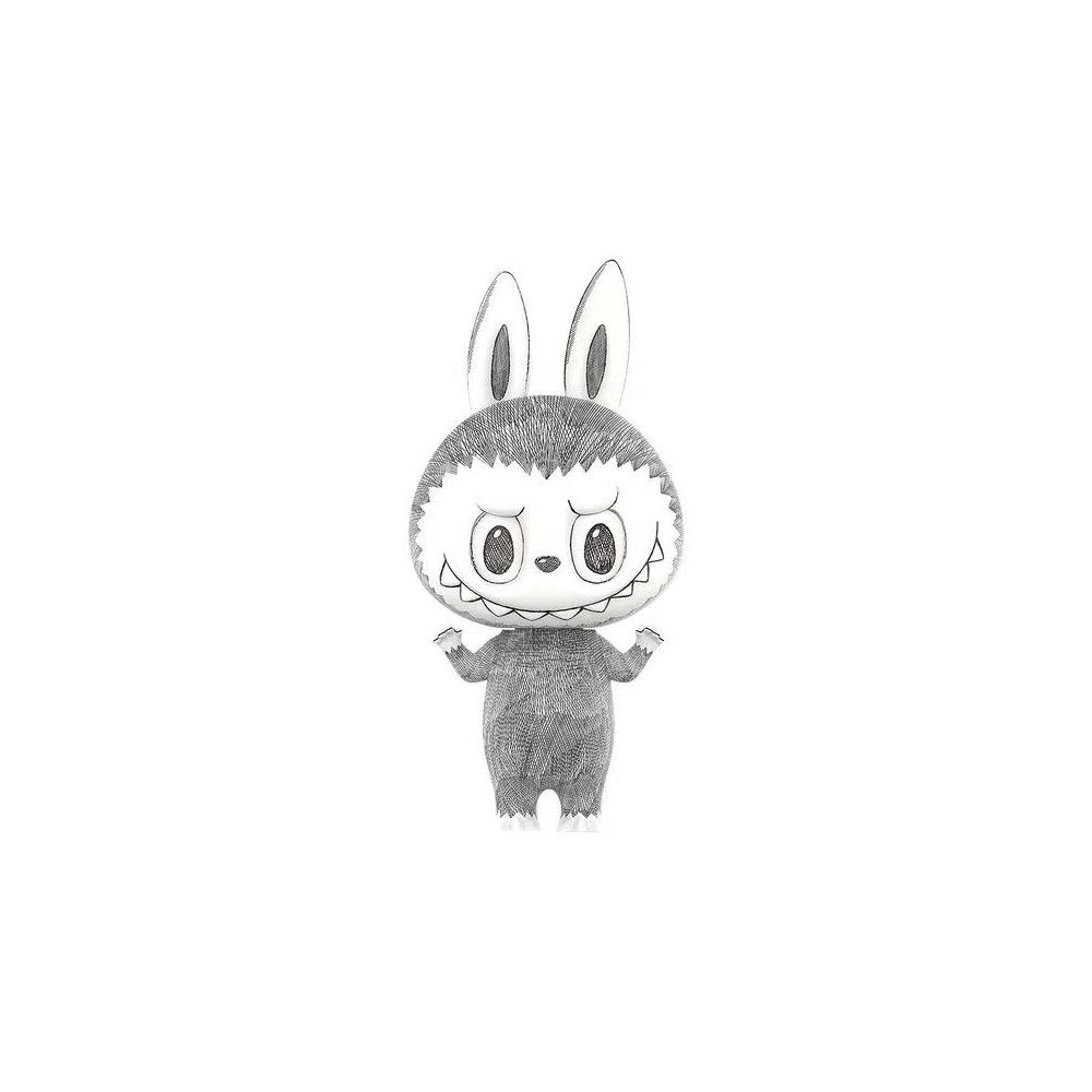 Фигурки Pop Mart MEGA LABUBU 1000% Sketch 'Black/White' 1