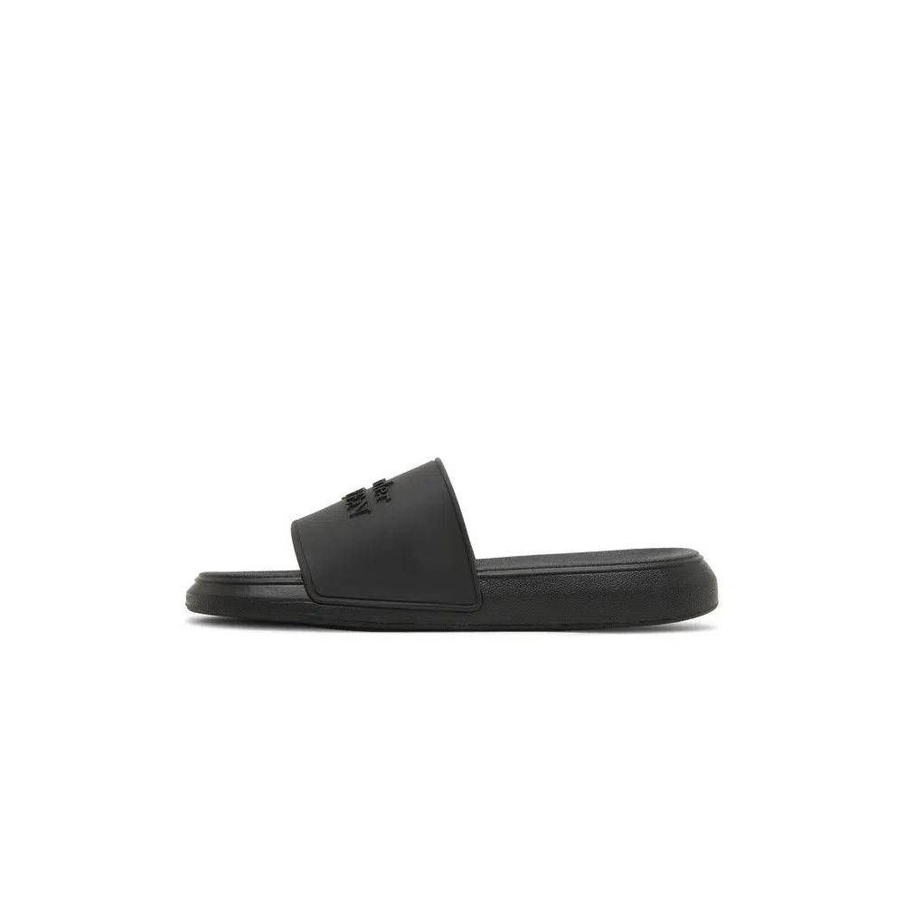 Alexander Mcqueen Wmns Logo Slides 'Черный' 3