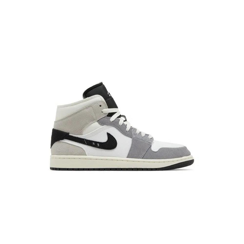 Кроссовки Air Jordan 1 Mid SE Craft 'Inside Out - Cement Grey' 1
