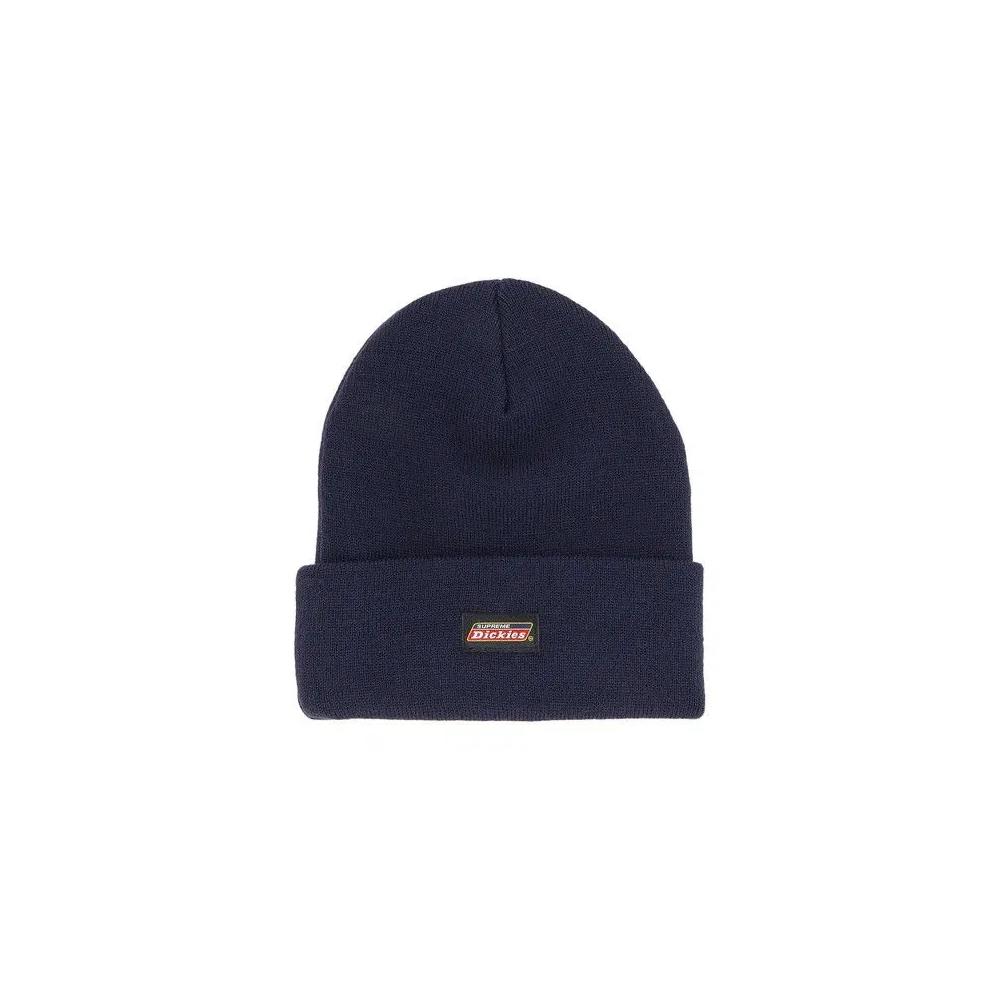 Шапки Supreme x Dickies Beanie «Темно-синий» 2