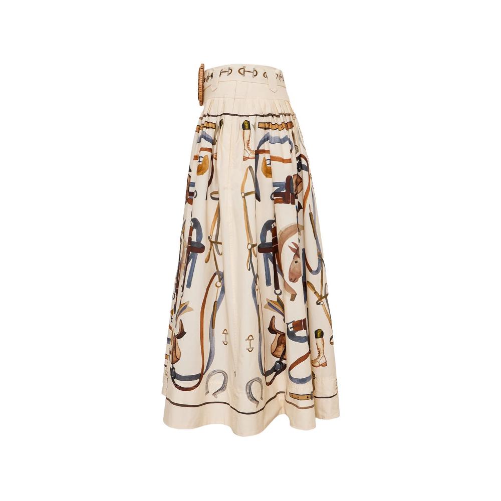 Equestrian maxi skirt 3