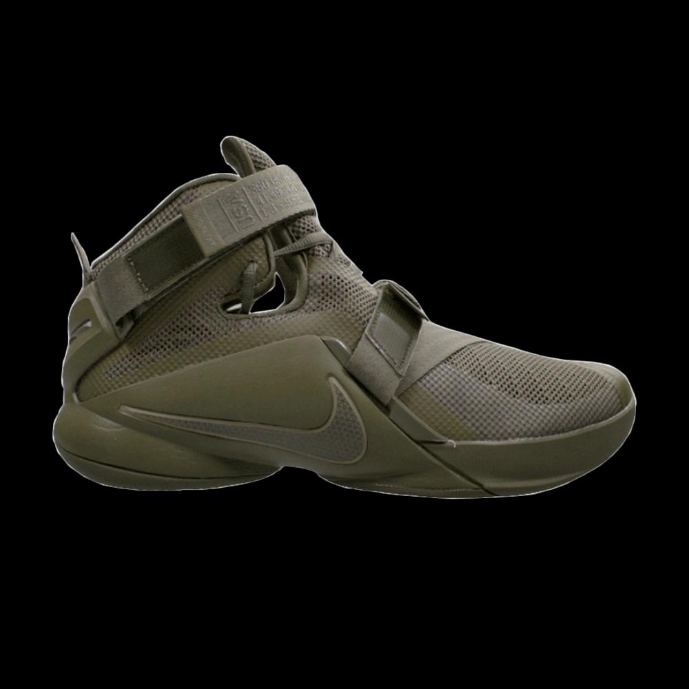 Кроссовки Nike LeBron Soldier 9 PRM 'Olive' 1