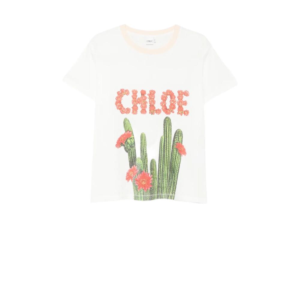 cactus-print T-shirt 2