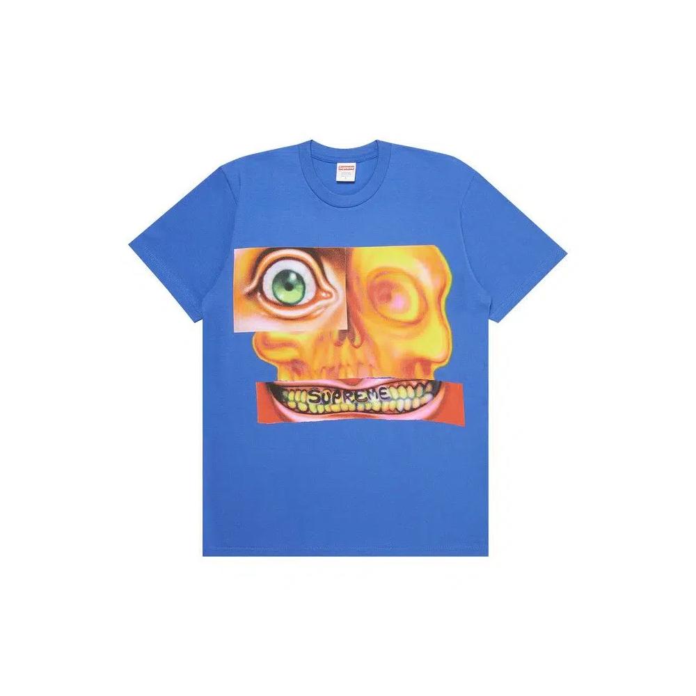 Футболки Supreme Face Tee 'Royal' 1