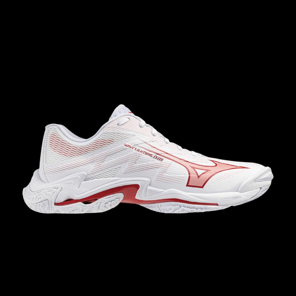 Кроссовки Mizuno Wmns Wave Lightning Elite 'White Red' 1