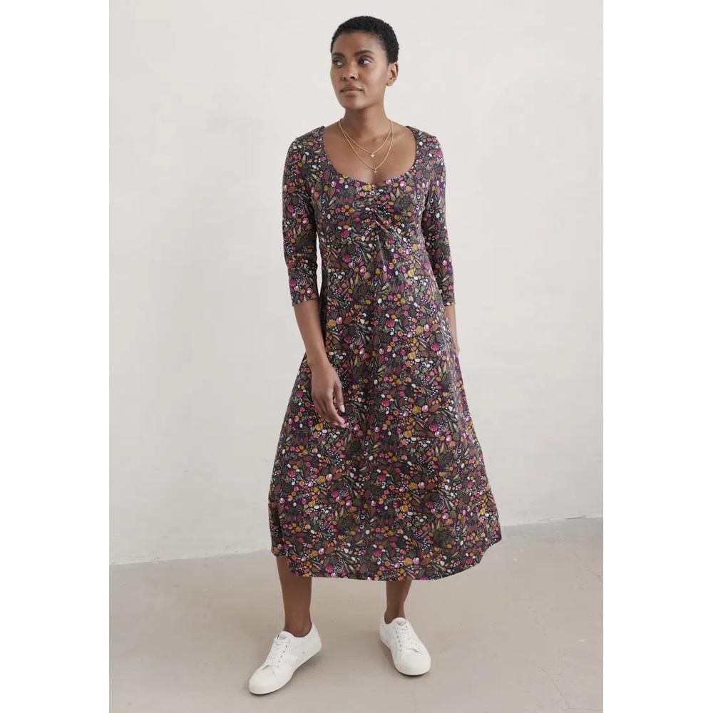 Seasalt Cornwall Petite Multi 3/4 Secret Cove платье 2