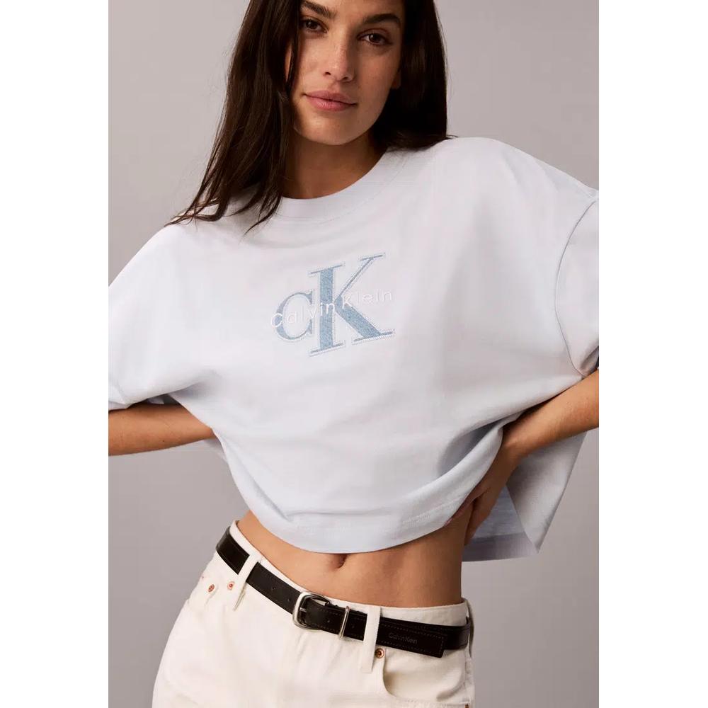 Джинсовая футболка Monologo Boxy - Calvin Klein Jeans 3