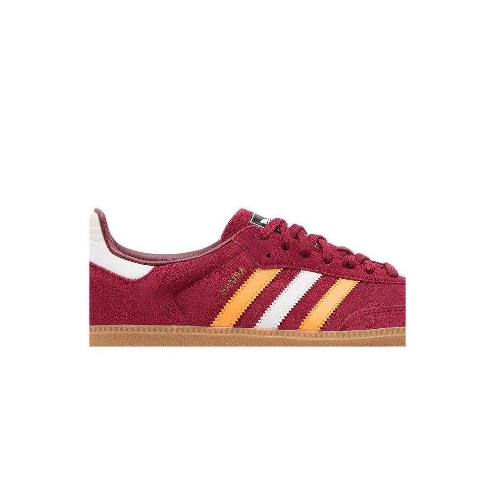 Кроссовки adidas Samba OG 'Collegiate Burgundy Yellow' 2