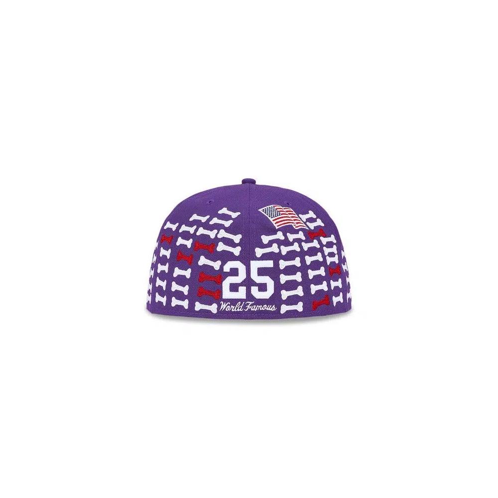 Кепки Supreme Bones Box Logo New Era 'Purple' 3
